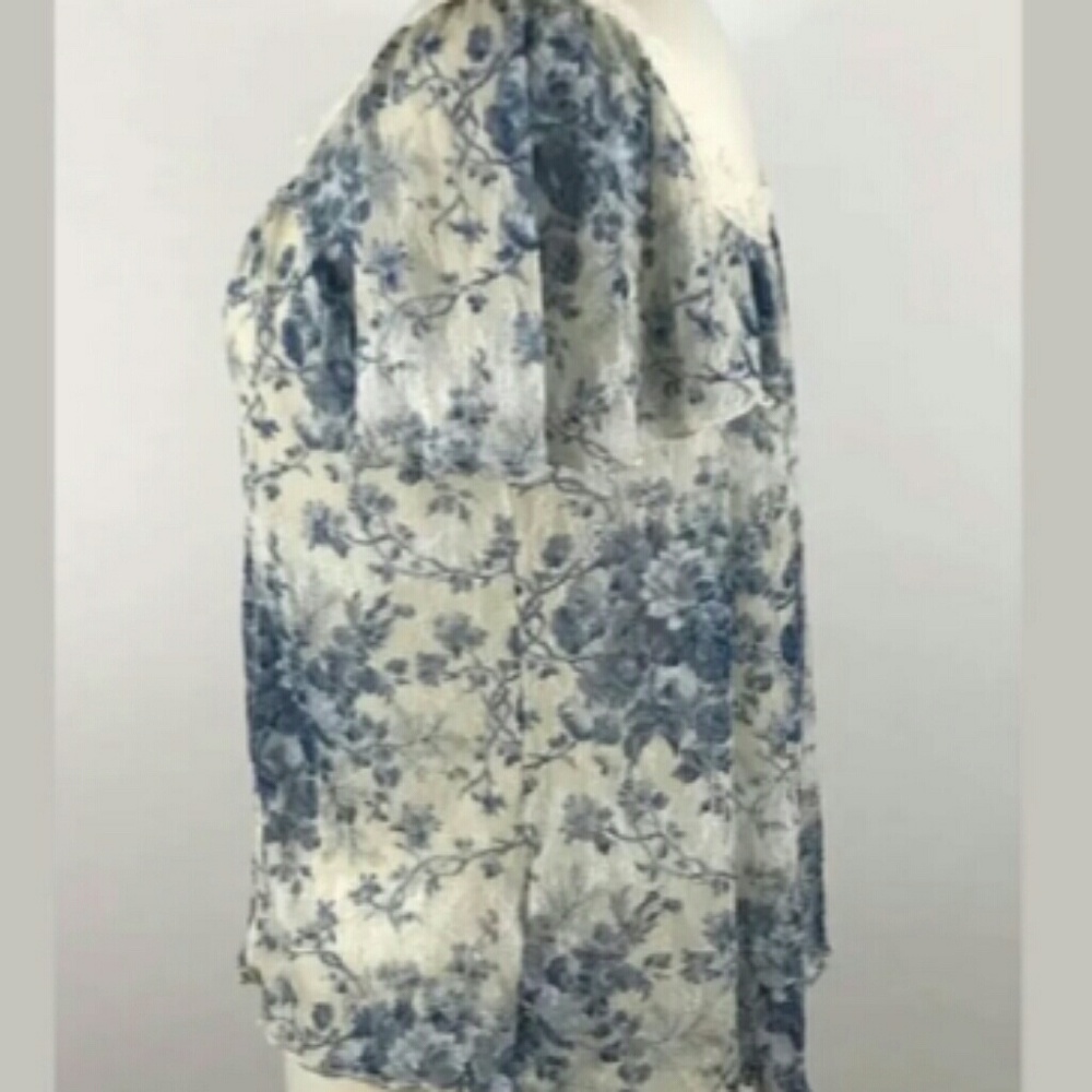 Ralph Lauren denim and supply blouse. - Picture 6 of 8